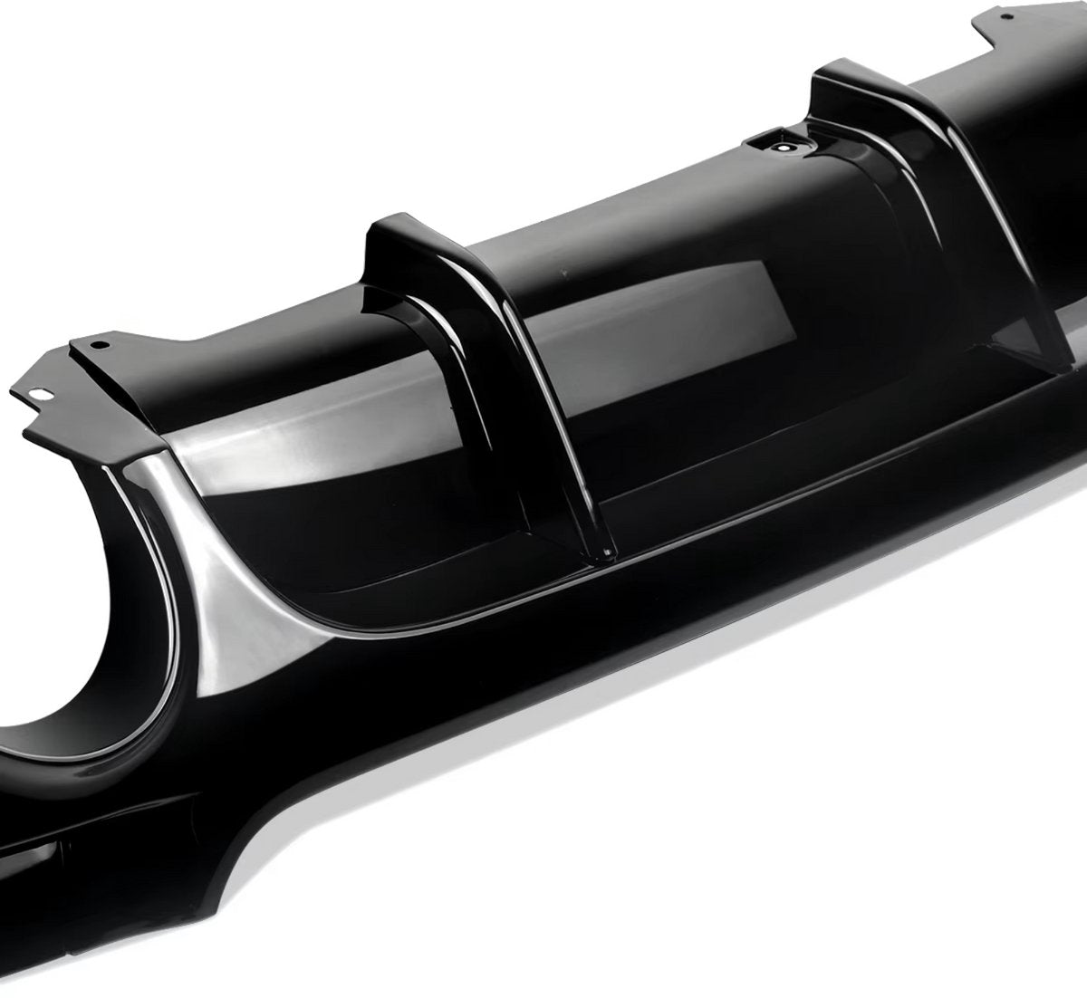 Gloss Black Diffuser Bumper - Voor BMW 1 Serie M Sport F20 F21 M135i M140i- Auto accessoires