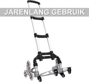 Opvouwbare trapsteekwagen - Steekwagen - Transportkar - Transportwagen - Transporthulp - 100kg