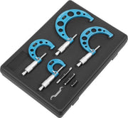 Happyment Micrometer PRO - 4 in 1 - Meetklok - RVS - Opbergdoos