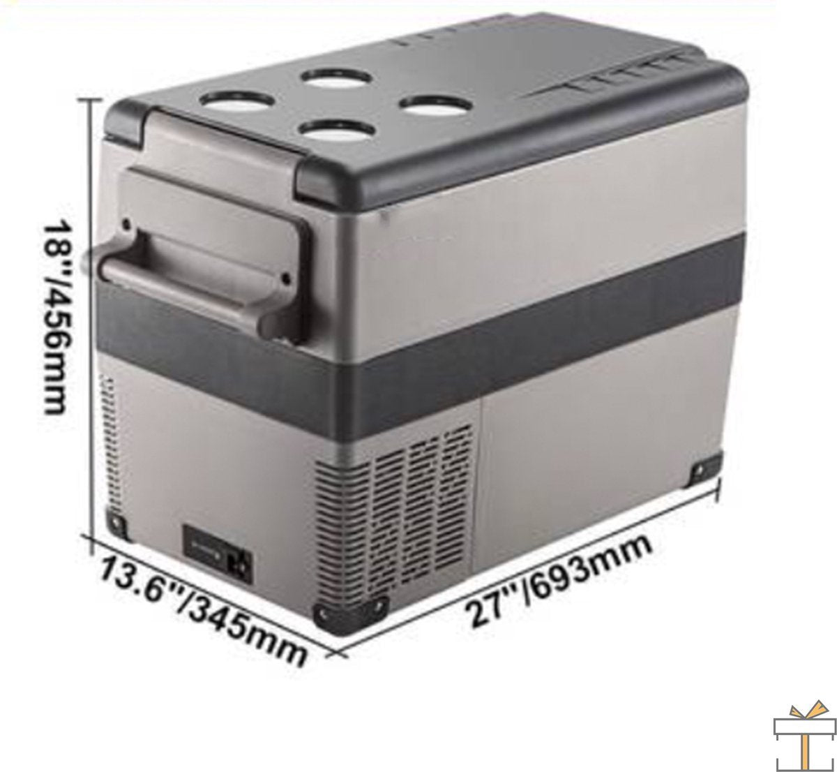 Bolt Edge Koelbox - 45L - Elektrisch - Koelt en verwarmt - Voor camping of auto