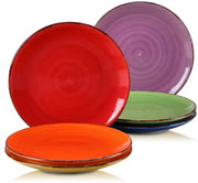 Ventina Serviesset - 16 delig - 4 persoons - Regenboog - Dinerborden - Bordenset - Diepe borden - Ontbijtborden - Servies - Keukenservies