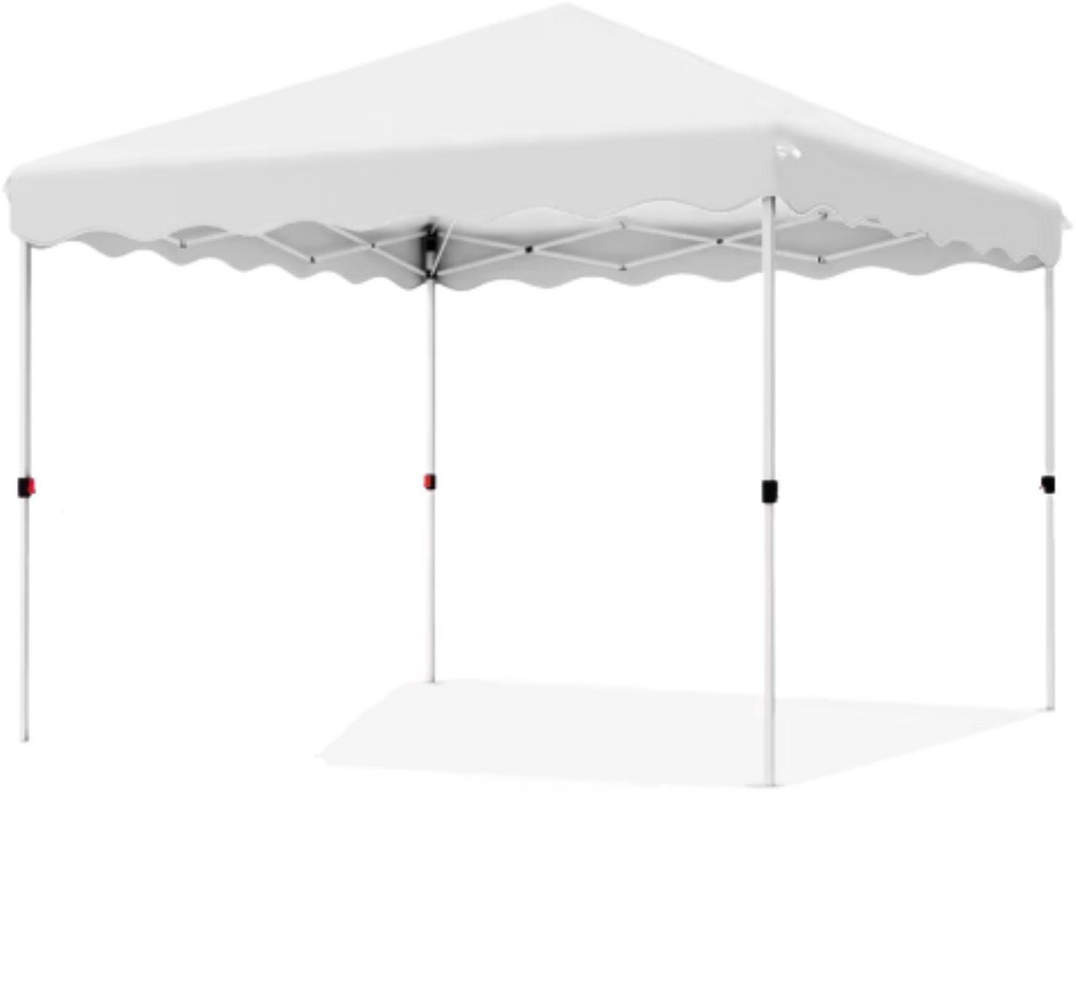 Gazebo Vaylen - Pergola - paviljoen - Partytent - Strandtent - Voor Terras, Feest en Achtertuin - 3x3m - Wit
