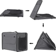 Bolt Edge Hondenbench - Grijs - Stof - Voor auto en thuis - 61x46x51cm
