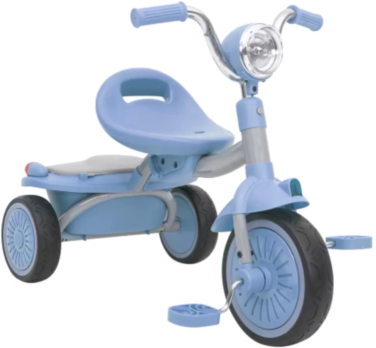 Kinder driewieler Zyrell - 6-in-1 - Voor kinderen - Kinderfiets - Babyfiets - Peuterfiets - Blauw/zwart - 1 tot 5 jaar