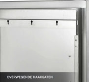 Tuinkastdeur RVS - Indoor/Outdoor - BBQ Kastdeur - Duurzaam - Met Magneetblok