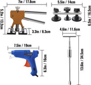 Deukentrekker PRO - Uitdeukset - Reparatieset - 89 Stuks - Inclusief Tasje