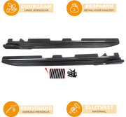 Side Rokken Splitter Uitbreiding - Carbon Look - Voor BMW X3/X3M G01 & X4/X4M G02 (2018-2023) - Auto Accessoires