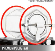 Happyment Polijstmachine - Voor stenen - Roterende tumbler - Geschikt Voor gebruik