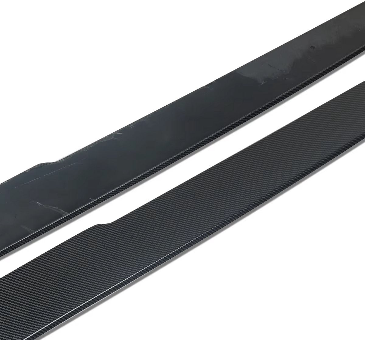 Zijrokken Paneelverlenging - ABS - Carbon Look - Voor BMW F10 528i (2011-2016) - Auto Accessoires