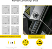 Piepschuimsnijder PRO - Cutter - Snijmachine - 112 cm Snijlengte - Thermozaag voor Schuim