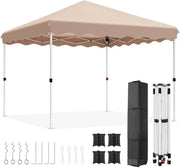Gazebo Fioren - Pergola - Paviljoen - Partytent - Strandtent - Voor Terras, Feest en Achtertuin - 3x3m - Beige