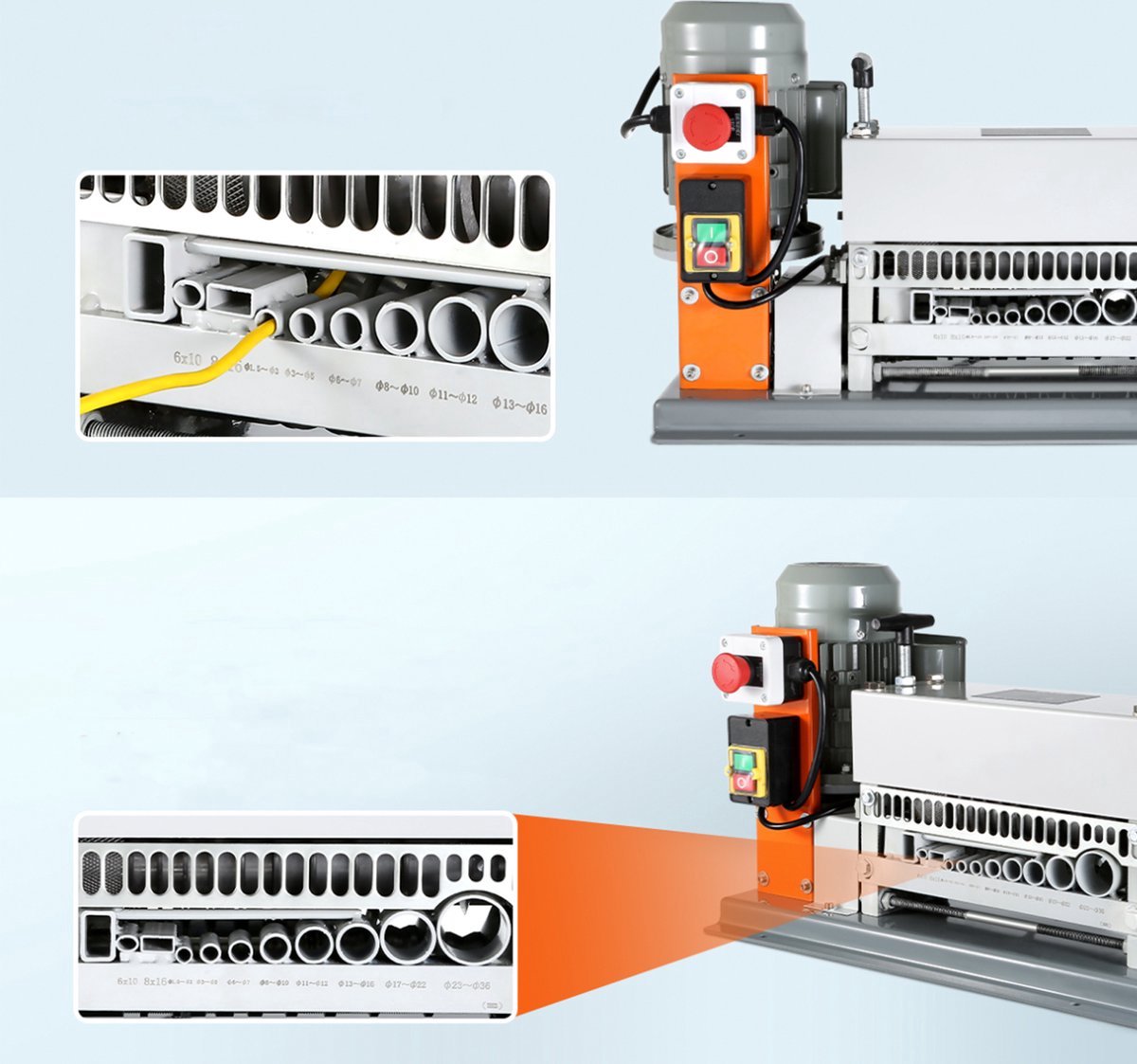 Kabelstripper PRO - Handmatig - 1.5-36mm - Voor koper en kabels