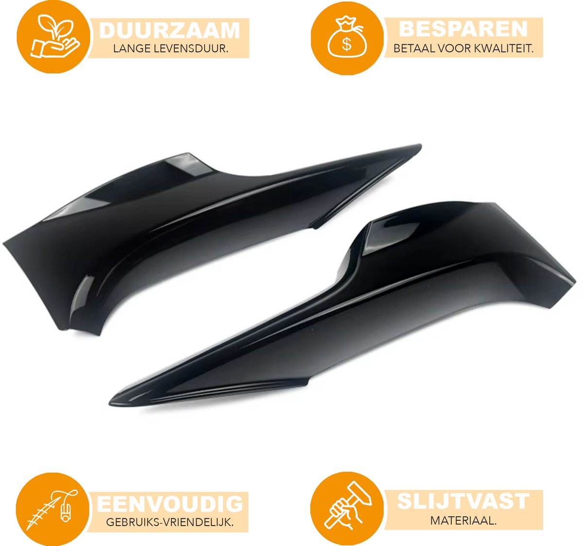 Voorbumper - Voor BMW E92/E93 M Sport 2007-2010 - Auto accessoires - Splitter lip - M3 stijl - Vervanging