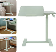 Laptoptafel - Bijzettafel - Bedtafel - Banktafel- Voor gebruik aan bed of kantoor - Verstelbaar - Groen