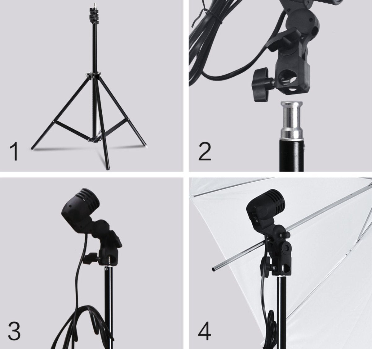 Bolt Edge Fotostudio Set - Met softboxen, greenscreen en paraplu - Professioneel en draagbaar