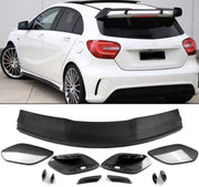 Luxe Dakspoiler Wing - Voor Mercedes A-Klasse W176 (2013-2018) - Carbon Look - AMG A45 Stijl - Auto Accessoires