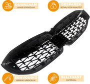 Voorbumper - Voor BMW G20/G21 3-Serie 2018-2021 - Auto accessoires - Niergrille - Front grille - Gloss Zwart