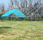 Luxe Dierenren XL - Zilver - Hondenbench - Kattenren - 220x103x103 cm