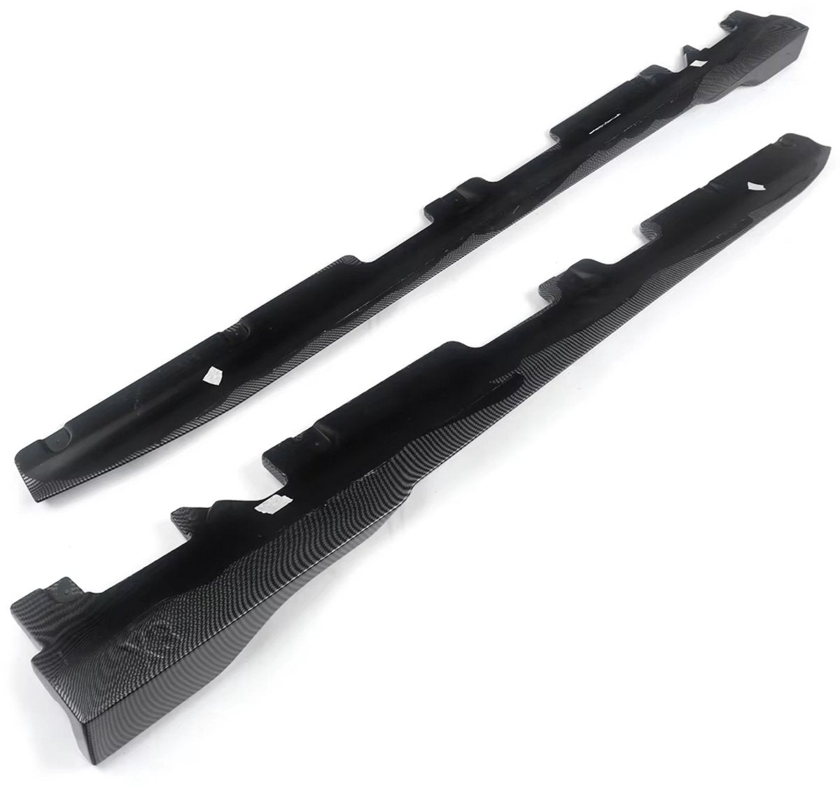 Side Rokken Splitter Uitbreiding - Carbon Look - Voor BMW X3/X3M G01 & X4/X4M G02 (2018-2023) - Auto Accessoires