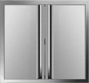 Buiten keuken deuren - RVS - 55x55 cm - Eenvoudig Te Installeren