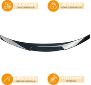 Achterspoiler - Voor BMW F32 4-Serie Coupe 2013-2020 - Auto accessoires - Kofferspoiler - Lipspoiler - Gloss Zwart