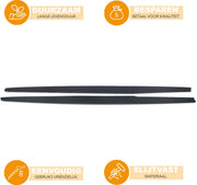 Zijrokken Paneelverlenging - ABS - Carbon Look - Voor BMW F10 528i (2011-2016) - Auto Accessoires