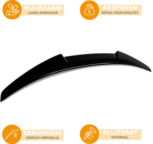 Achterspoiler - Voor BMW G23 M440i G83 M4 Convertible 2020-2024 - Auto accessoires - Achterklepspoiler - Sport spoiler - Gloss Zwart