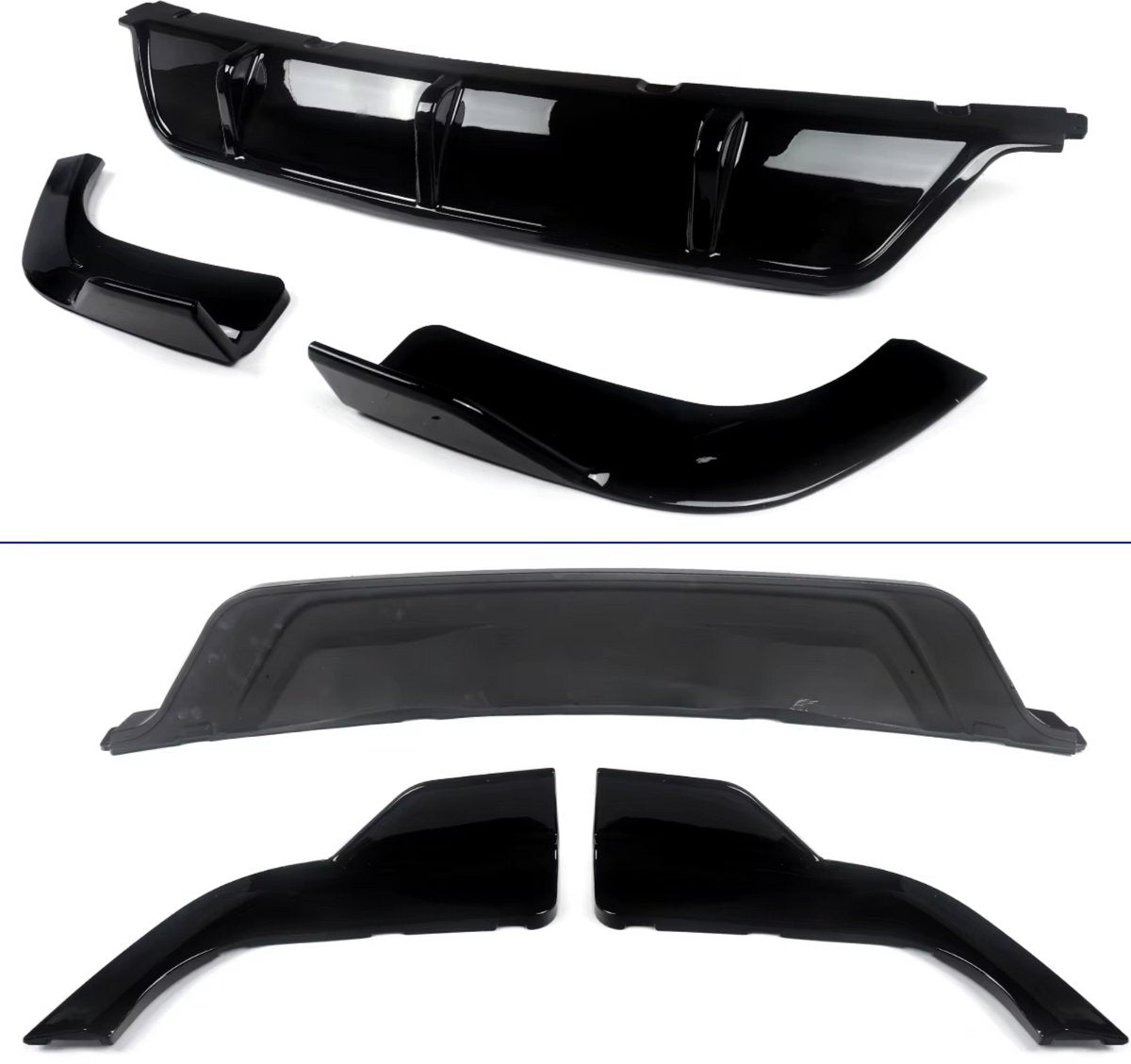 Body Kit PRO - Voor BMW X6 F16/F86 X6M (2014-2019) - M Performance Stijl - Gloss Black - Auto accessoires