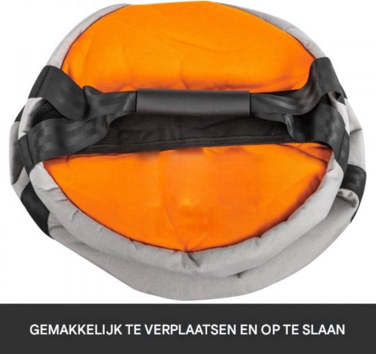Fitness zandzak 68 kg - Met Handgrepen - Sandbag voor fitness, crossfit en krachttraining - Gewichten gewichtzak