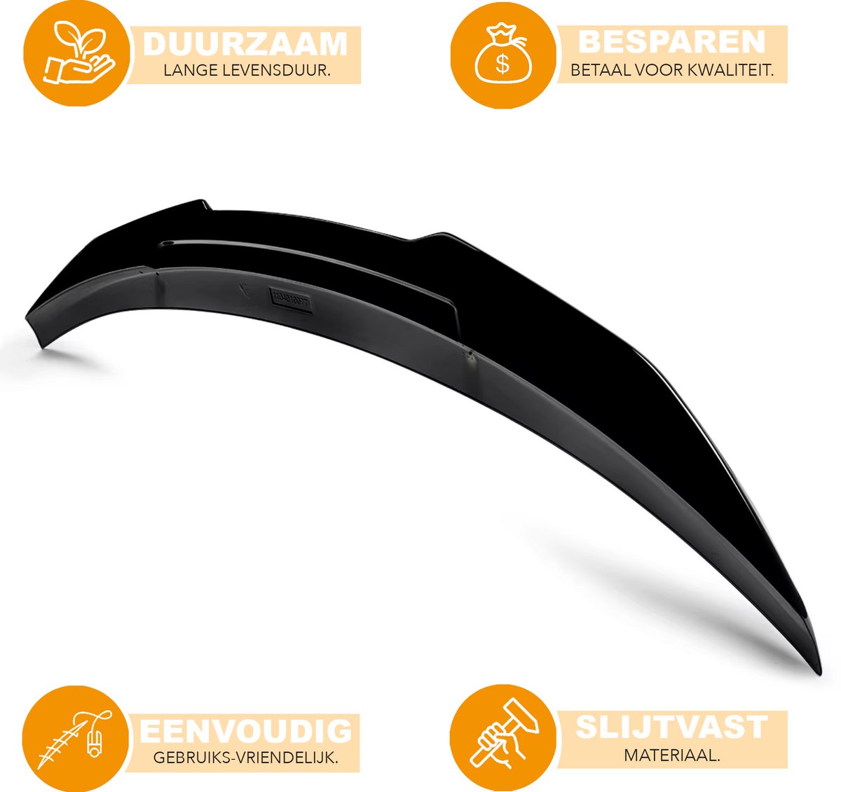 Spoiler Vleugel - Kofferbak - ABS - Voor Infiniti Q50 (2014-2022) - Racing Wing - Auto Accessoires