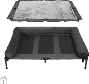 Luxe hondenmand op poten - Hondensofa XXL - 110x80cm - Dierenmand - Zetel bank - Hondenbed orthopedisch - Lounger ligbed