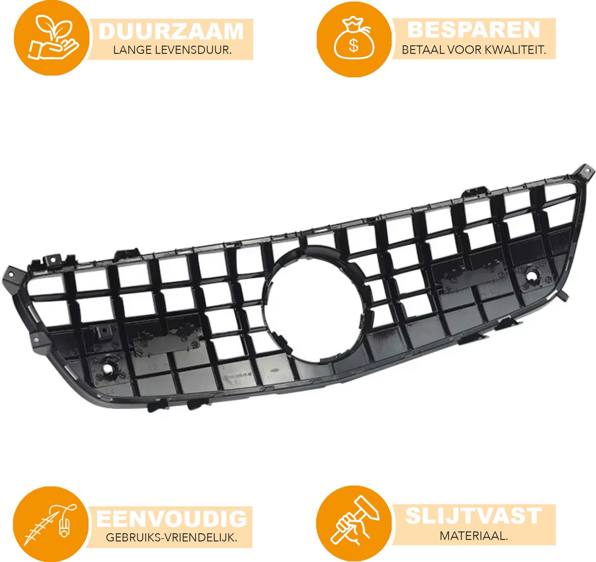 Grille - Voor Mercedes SL-Klasse R231 SL550/500/450 2017-2020 - Auto accessoires - Voorgrille - GT Grille