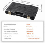 Draadtapset - 110 Delig - M2 tot M18 - Met Opslagkoffer - Voor Slijpen en Draadreparatie