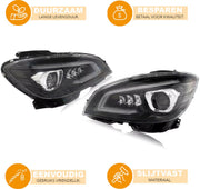 Hoofdkoplampen 2x - Voor Mercedes C-Klasse W204/S204 (2011-2014) - GT Look - Auto Accessoires
