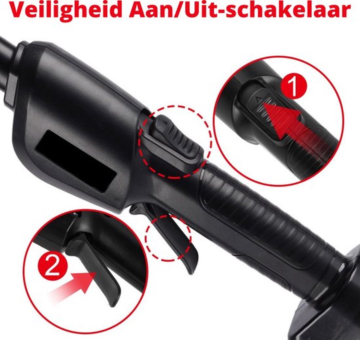Happyment 2 In 1 Boomzaag - Telescopisch Verstelbaar - Elektrische - 100% Tevredenheidsgarantie - 3 Standen