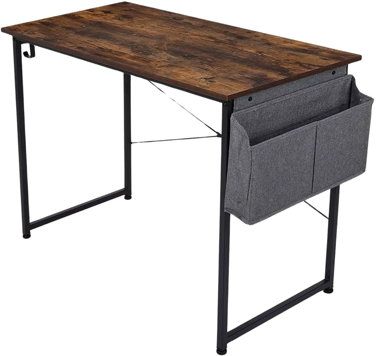 Bureau Bruno - Met opbergvak - Voor Computer, PC en Laptop - Volwassenen - Thuiskantoor - 100cm