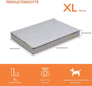 Hondenbed Zero - Hondenbank - Hondensofa op poten - Hondenzetel - Comfort en zacht - Afneembaar kussen - 110cm