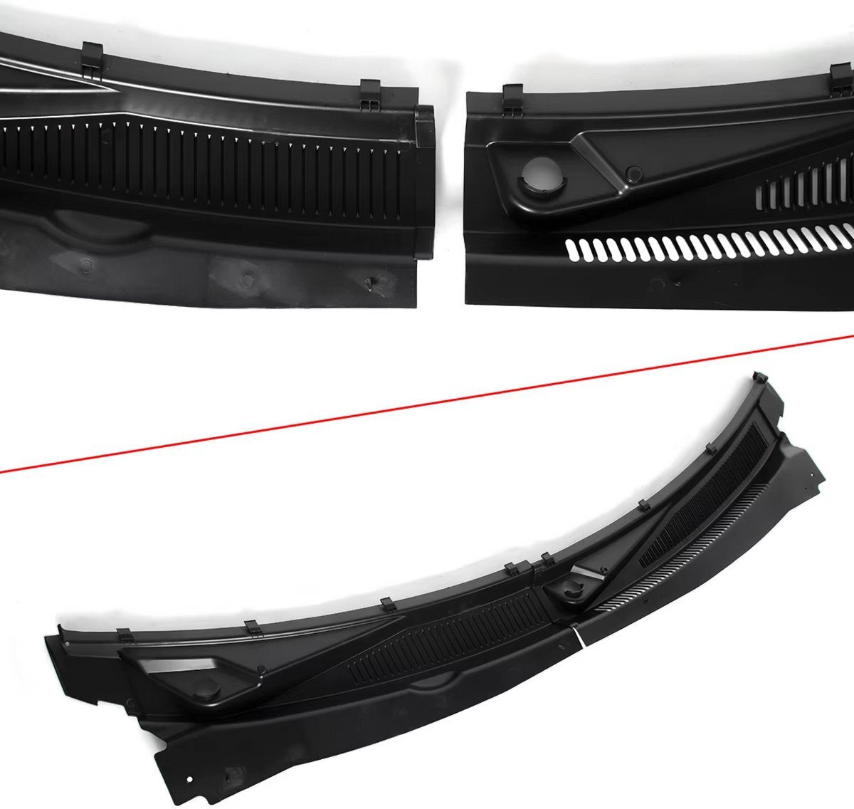 Ruitenwisser Cowl Cover Orvion - Links & Rechts - Voor Jeep Grand Cherokee (2006-2010) - Auto Accessoires