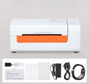 Happyment Thermische Labelprinter - Verzendlabels - Usb - 60 Labels p/m - 203DPI -Wit