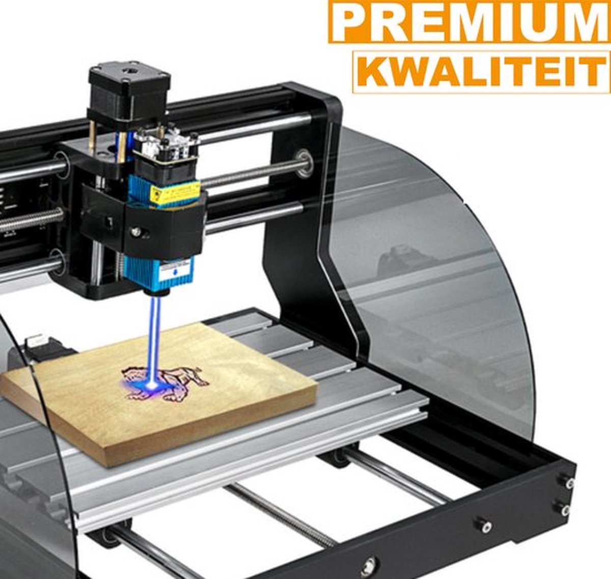 Graveermachine 5,5W - Laser Cutter - Snijder voor Hout, Aluminium en Kunststof