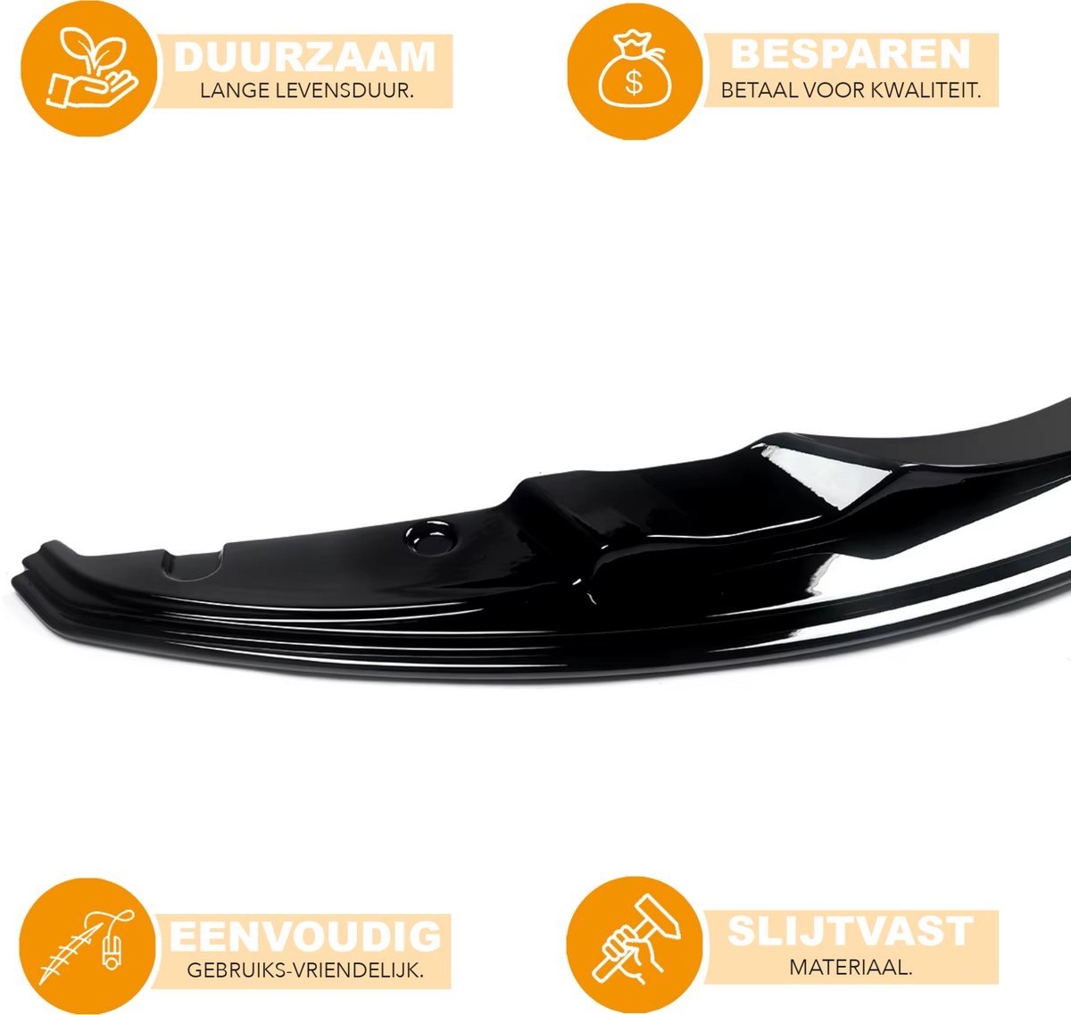 Voorbumper GTS Ignisport - Voorbumper Nitro - Voor BMW M3 E92/E93 Coupe (2007-2013) - Carbon Fiber Gloss Black - GTS Stijl - Auto accessoires