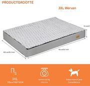 Hondenbed Zero - Hondenbank - Hondensofa op poten - Hondenzetel - Comfort en zacht - Afneembaar kussen - 95cm