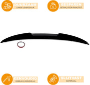 Achterste Kofferbakspoiler - Voor BMW 8 Serie G16/F93 M8 840i/M850i - Gloss Black Vleugellip - Auto accessoires