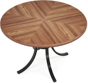 Eettafel Orvion - Ronde Eettafel 120cm - Voor 4 Personen - Voor Keuken en Eetkamer