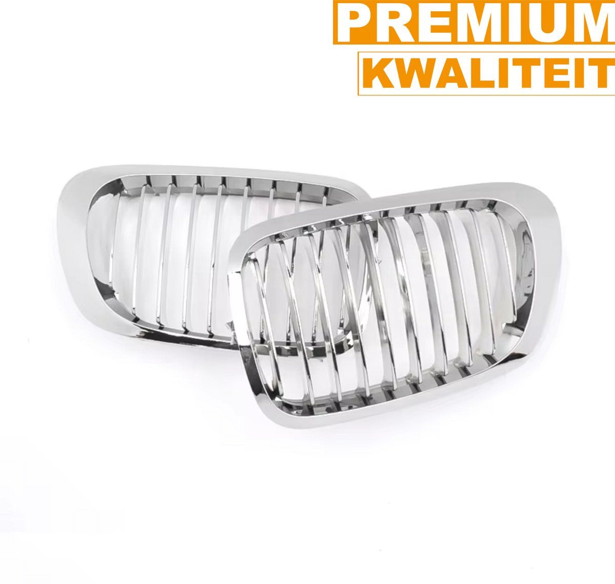 Grille Dynex - Voorbumper grille Deluxe - Chroom - Voor BMW E46 3 Serie Cabriolet (1999-2002) - Auto accessoires
