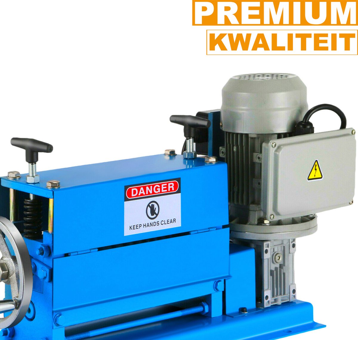 Happyment Kabelstripper Machine PRO - 370W - Automatische Draadstripper - 1.5-38mm - Kabelpeller - Stripmachine - Stripmachine - Elektrisch - Koper en meer