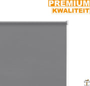 Bolt Edge Rolgordijn - Donkergrijs - 100x240cm - Verduisterend - Isolerend - Waterafstotend