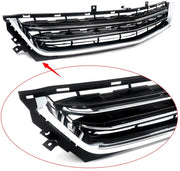 Voorbumper Grille Zolux - Bovenste & Onderste Roosters - Voor Chevrolet Impala (2014-2020) - Chroom + Zwart