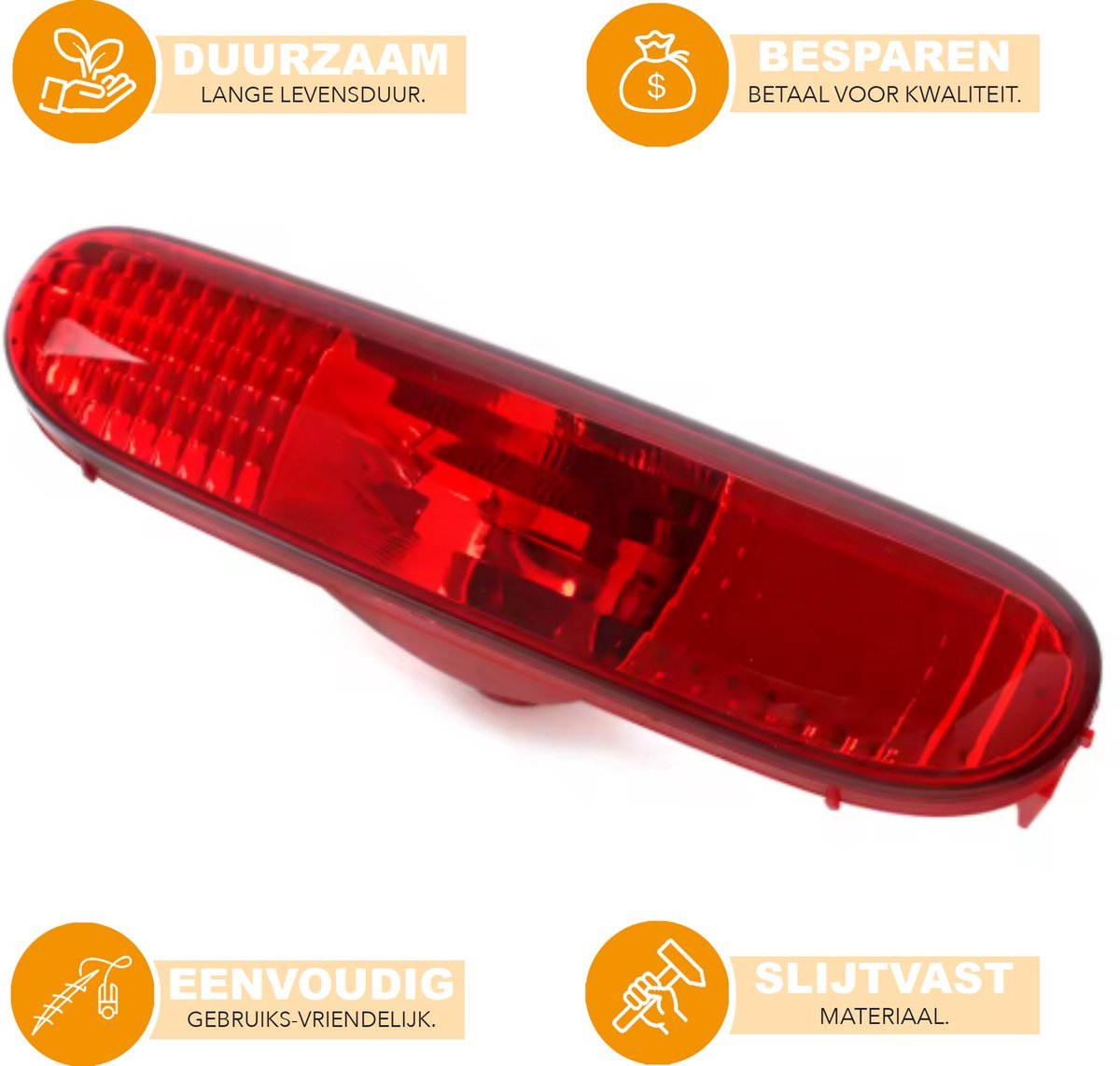 Mistlamp & Diffuser Furion - Achterbumper Mistlamp & Diffuser Lip - Voor Mini Cooper R56/R57/R58/R59/F55/F56/F57 (2007-2017)