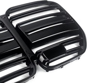 Bumper - Voor BMW 4 Serie G22/G23 (2021-2023)- Gloss Zwart - M Prestatie Stijl - Auto accessoires